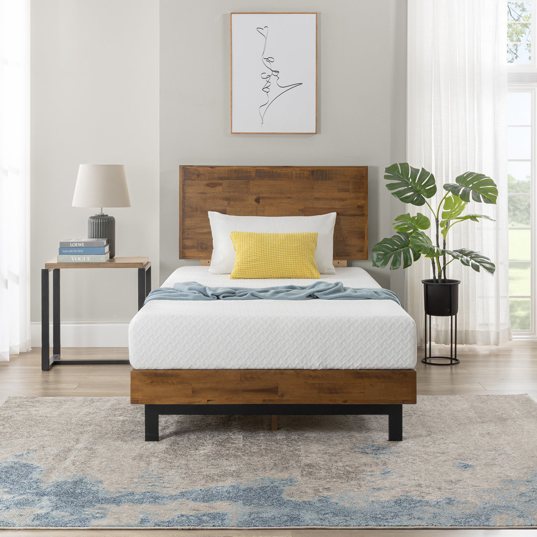 Sleep by Wayfair™ Plush Cooling Gel Memory Foam Mattress